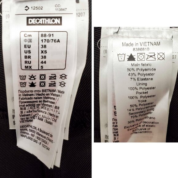 SIMOND Decathlon  Men's MOUNTAINEERING TROUSERS Ski Pants  - ALPINISM BLACK XS - Picture 4 of 12